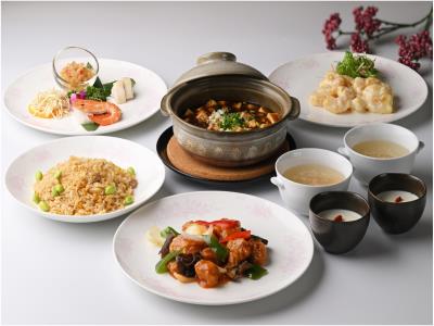 人気メニューを楽しめるお手軽中国料理プラン（夕朝食付き）