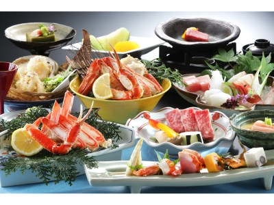 VG◆【めちゃかに好きやねん。】おひとりかに１杯相当を使用した「かに会席」（基本料理）